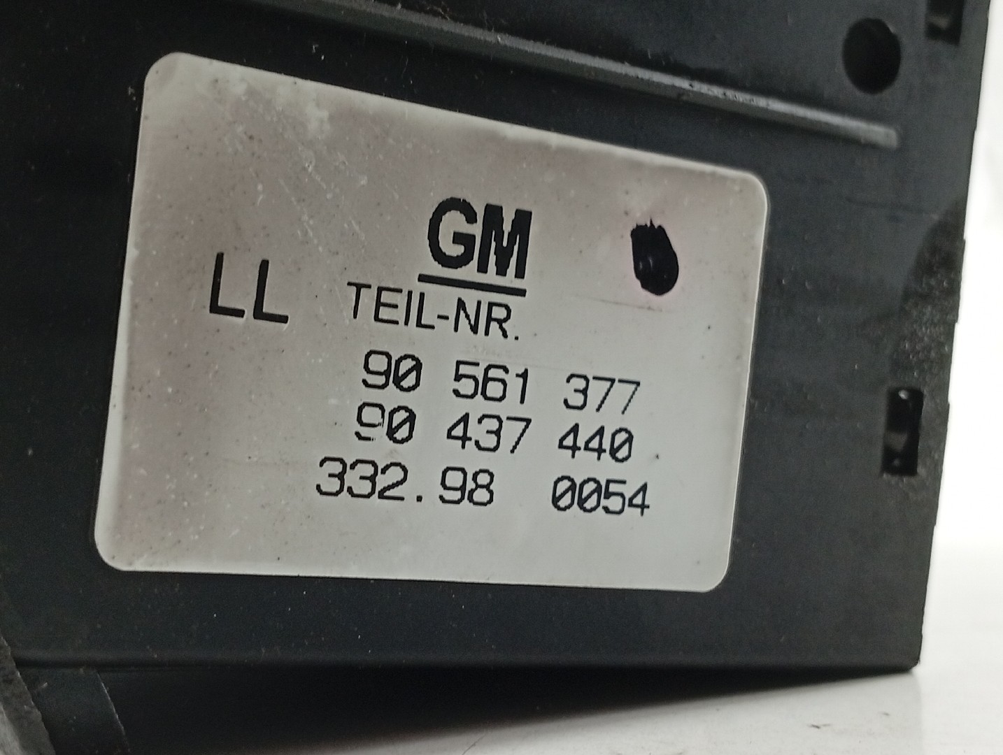 Módulo controlo de luzes OPEL ASTRA G três volumes (T98) | 98 - 09 Imagem-1