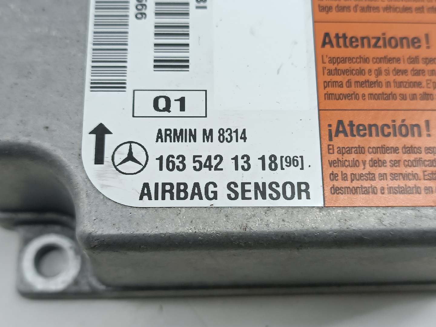 Kit Airbags MERCEDES-BENZ M-CLASS (W163) | 98 - 05 Imagem-5