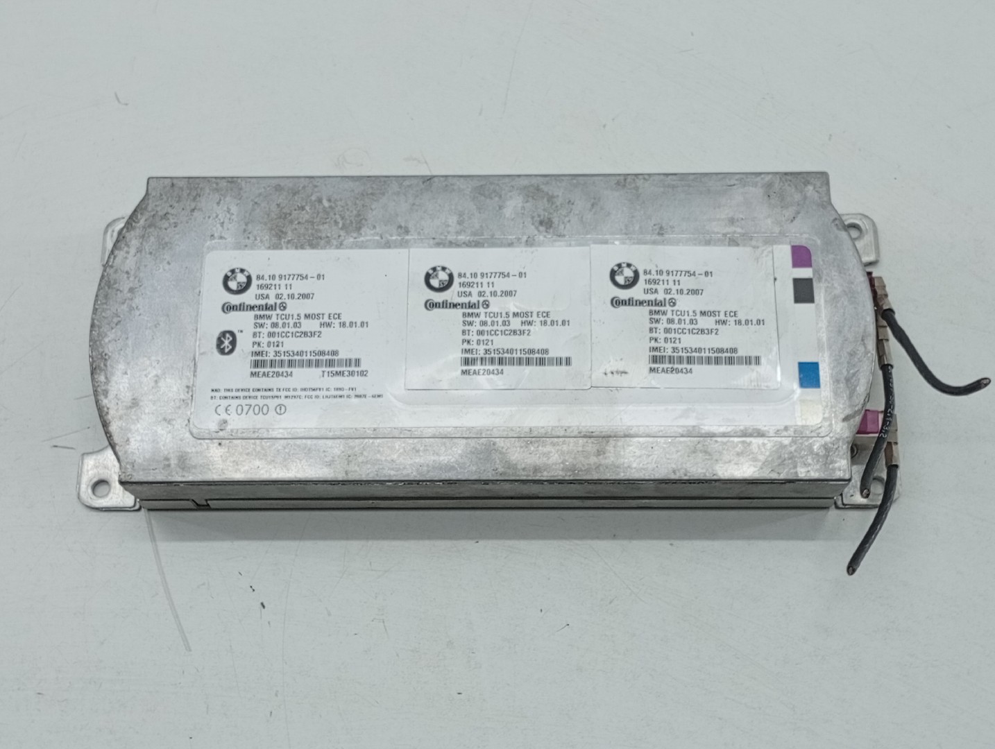 Modulo Bluetooth BMW 6 (E63) | 03 - 10