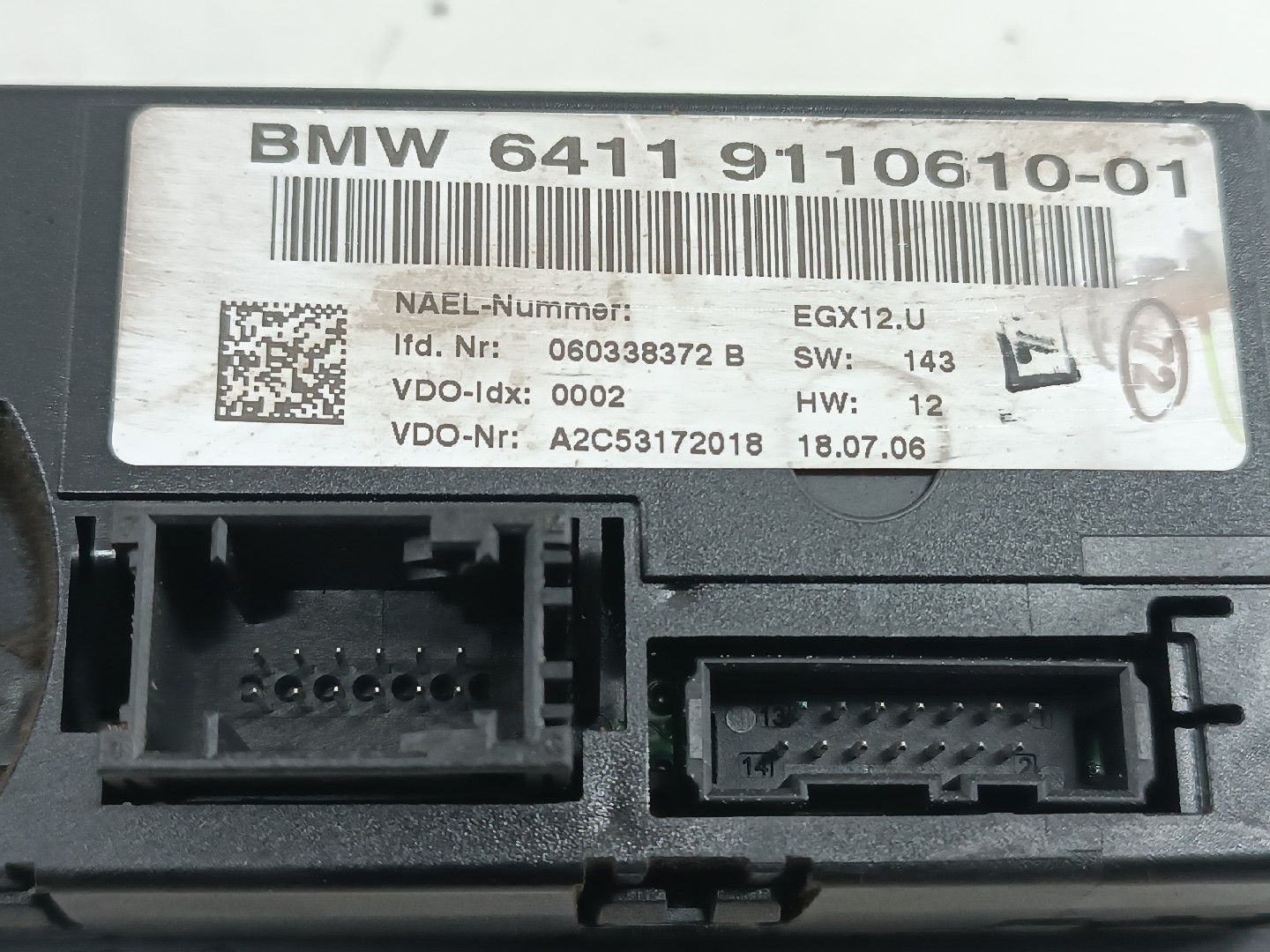 Comutador de Sofagem / Ar Condicionado BMW 1 (E87) | 03 - 13 Imagem-1
