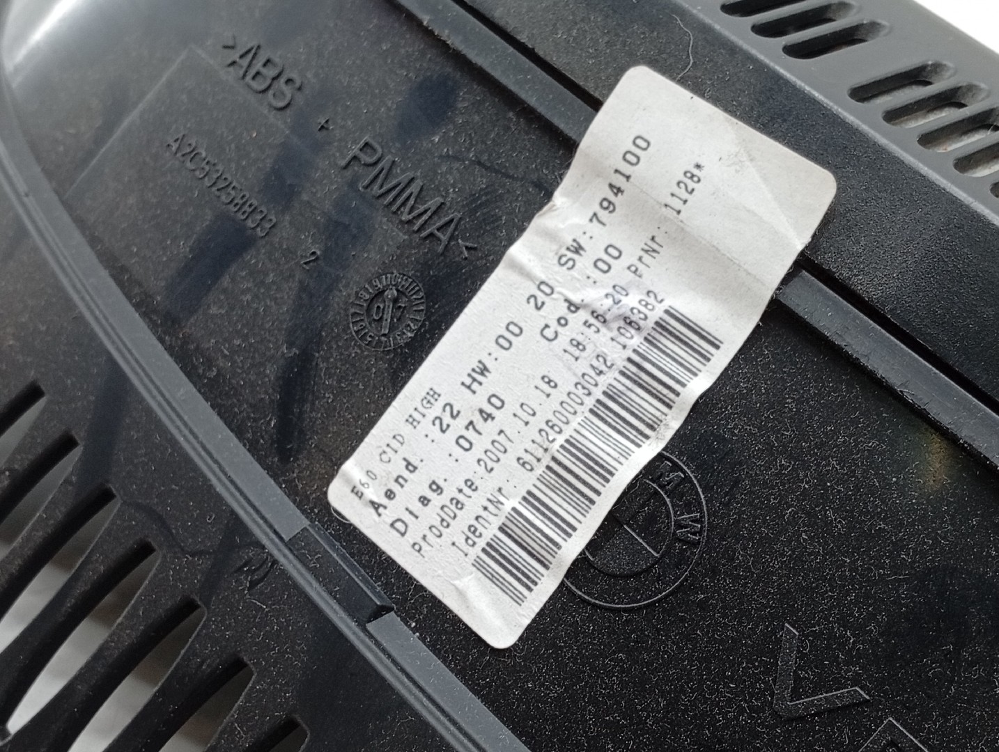 Display Tablier Central BMW 6 (E63) | 03 - 10 Imagem-3