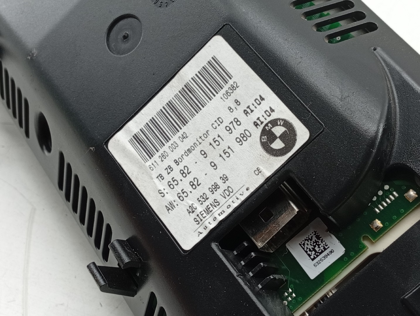 Display Tablier Central BMW 6 (E63) | 03 - 10 Imagem-2