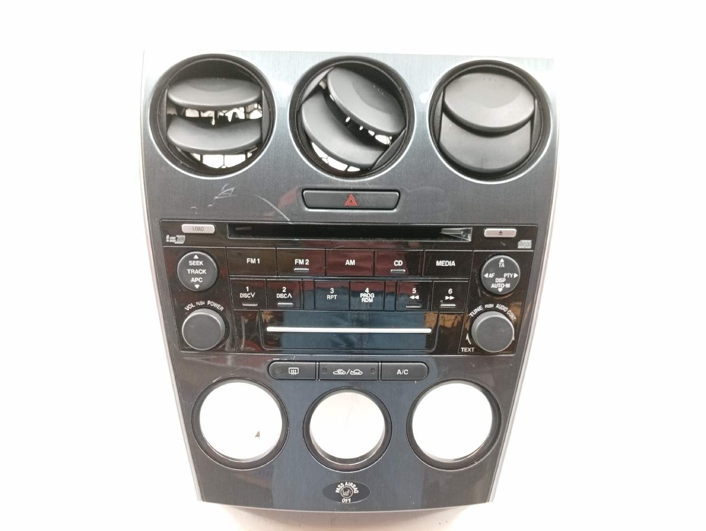Consola central com difusor de ar MAZDA 6 Hatchback (GG) | 02 - 08