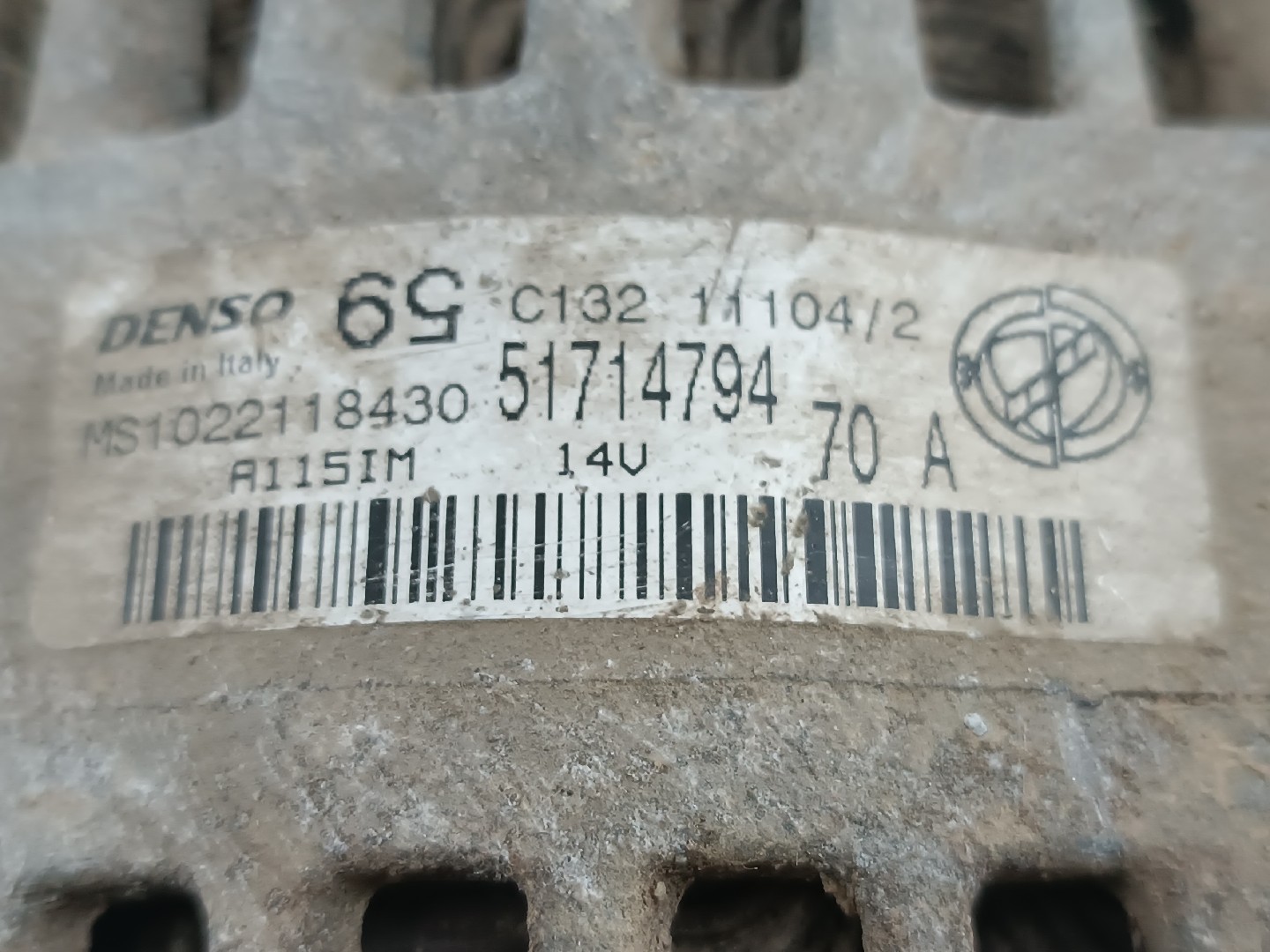 alternateur FIAT PUNTO (188_) | 99 - 12 Imagem-1