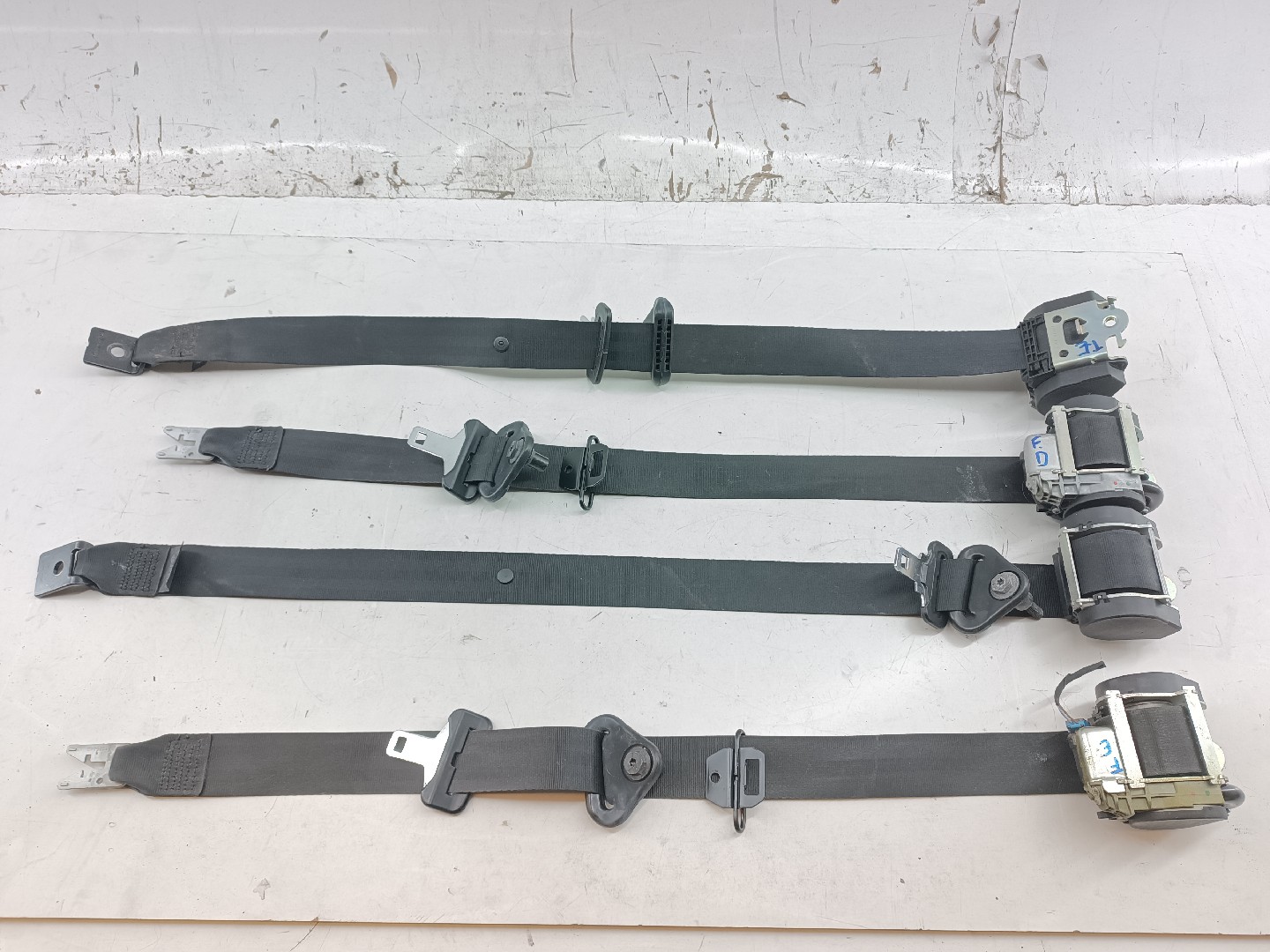 Cintos conjunto de 4 / Engate RENAULT MEGANE III Grandtour (KZ0/1) | 08 - 