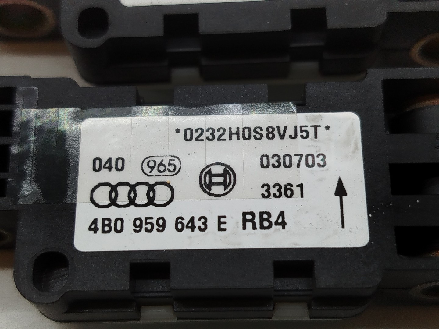 Sensores de airbag AUDI A3 (8P1) | 03 - 13 Imagem-1