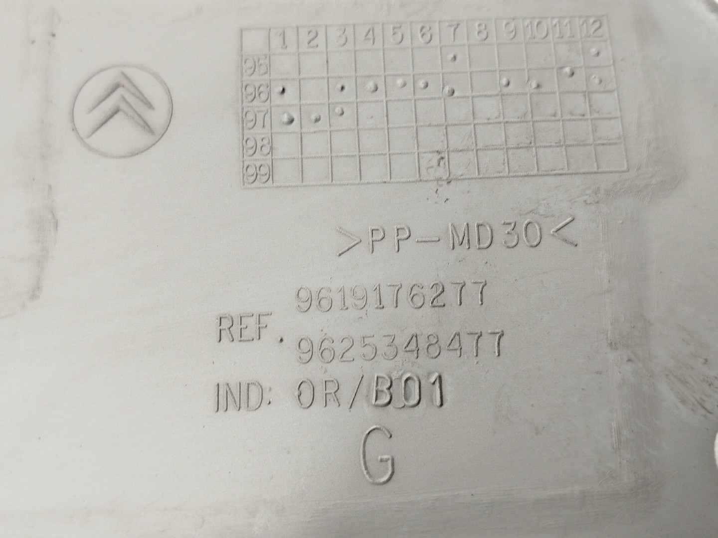 Moldura de pilar A CITROEN BERLINGO / BERLINGO FIRST Veículo multiuso (MF, GJK, GFK) | 96 - 11 Imagem-2