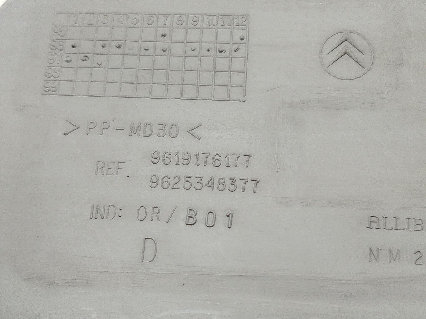 Moldura de pilar A CITROEN BERLINGO / BERLINGO FIRST Veículo multiuso (MF, GJK, GFK) | 96 - 11 Imagem-3