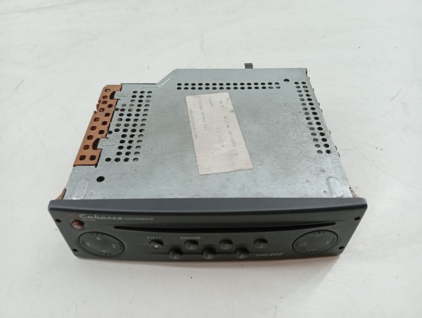 Auto-Rádio RENAULT LAGUNA II Grandtour (KG0/1_) | 01 - 07 Imagem-1