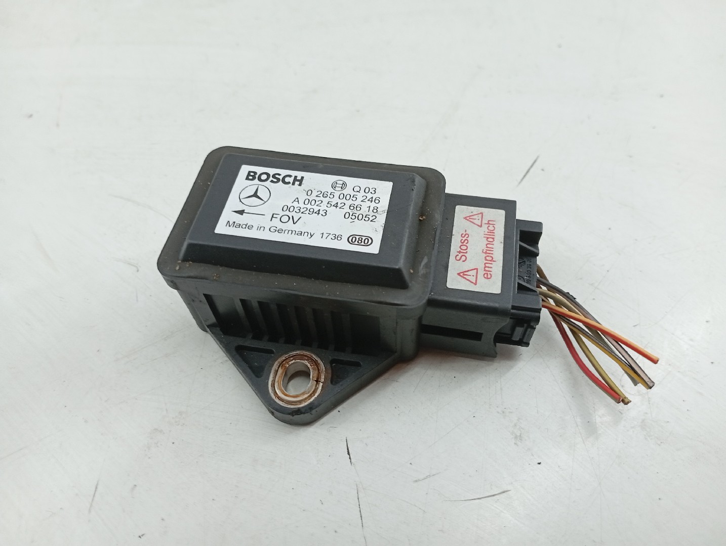 Sensor de aceleração MERCEDES-BENZ E-CLASS T-Model (S211) | 03 - 09