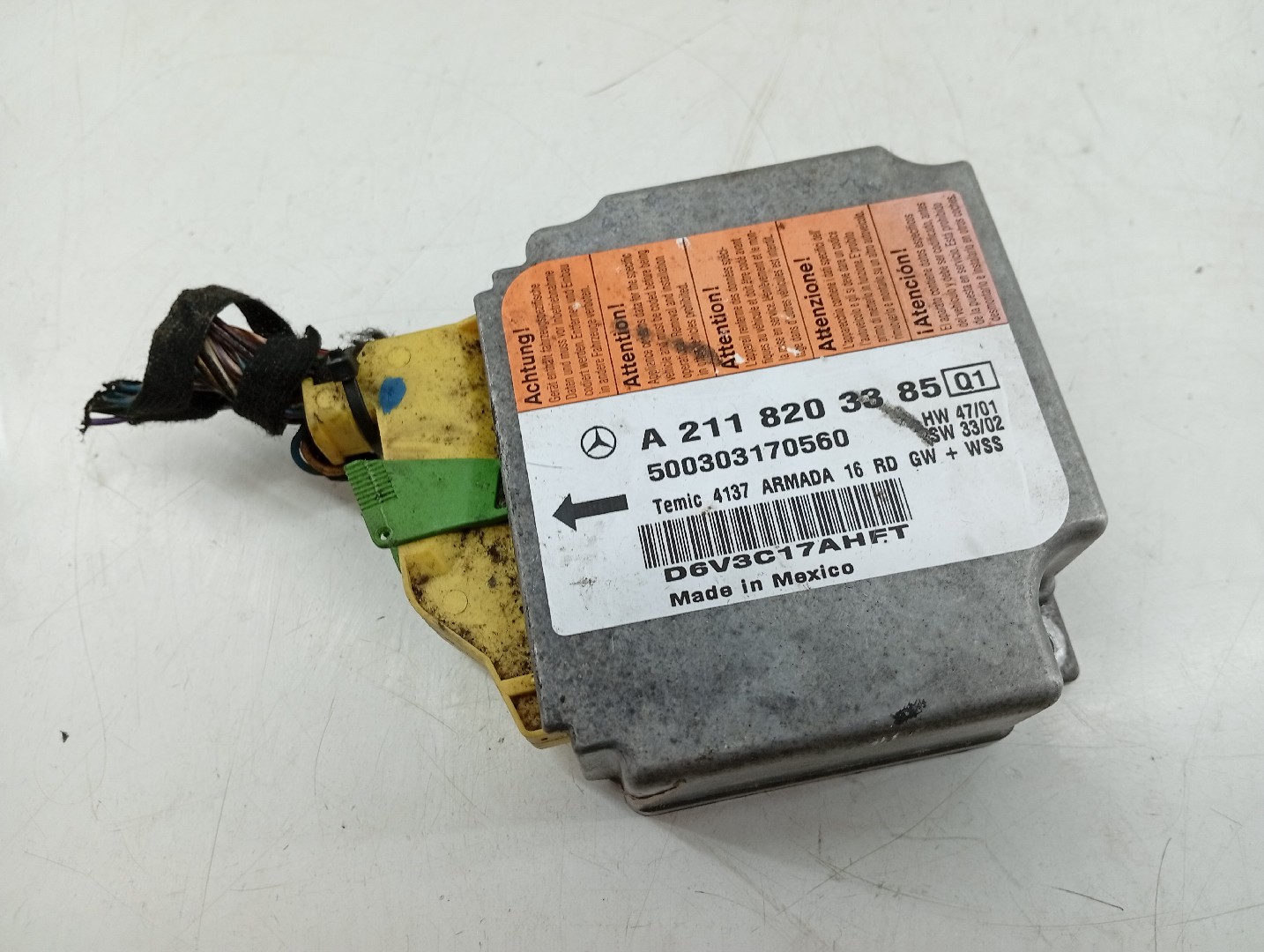 Modulo Airbag MERCEDES-BENZ E-CLASS T-Model (S211) | 03 - 09