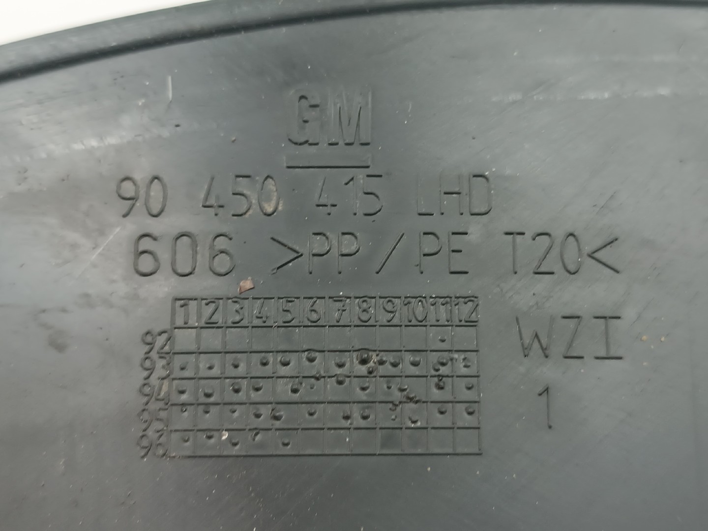 Aro de quadrante OPEL ASTRA F Hatchback (T92) | 91 - 98 Imagem-3