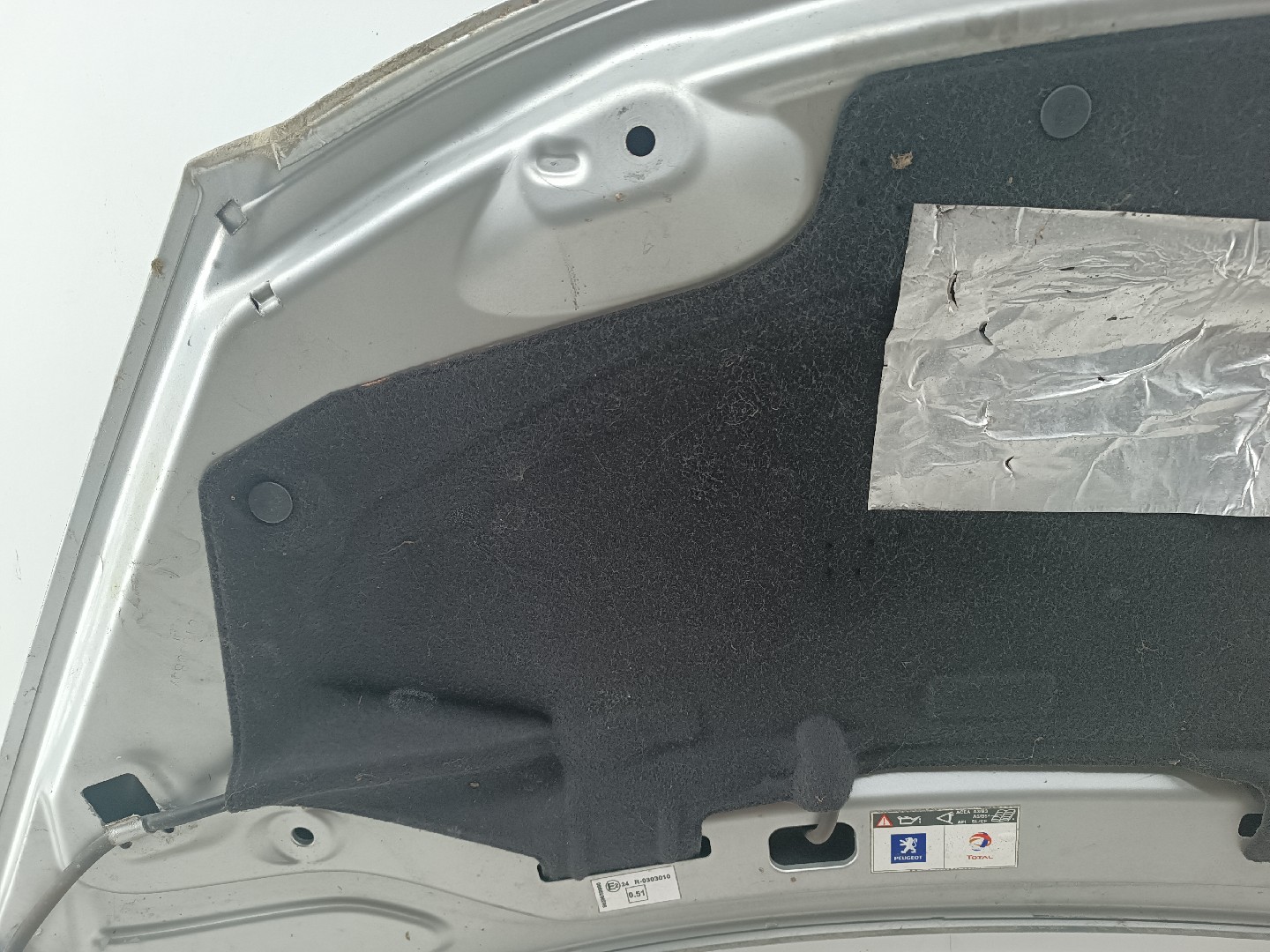 Capot PEUGEOT 207 (WA_, WC_) | 06 - 15 Imagem-3
