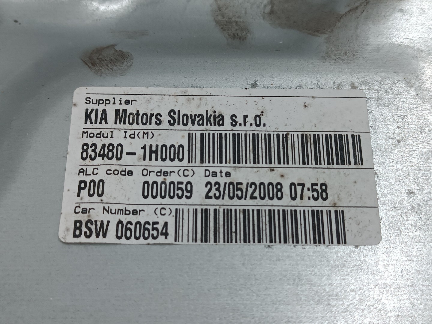 Elevador Trás Direito Manual KIA CEED SW (ED) | 07 - 12 Imagem-3