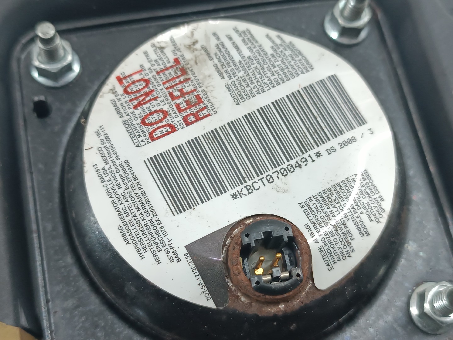 Airbag Volante KIA CEED SW (ED) | 07 - 12 Imagem-1