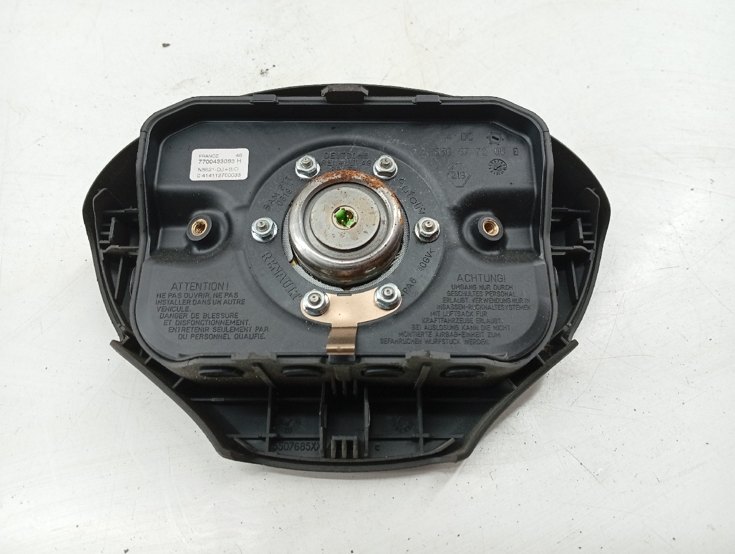 Airbag Volante RENAULT SCÉNIC I Veículo multiuso (JA0/1_, FA0_) | 99 - 10 Imagem-2