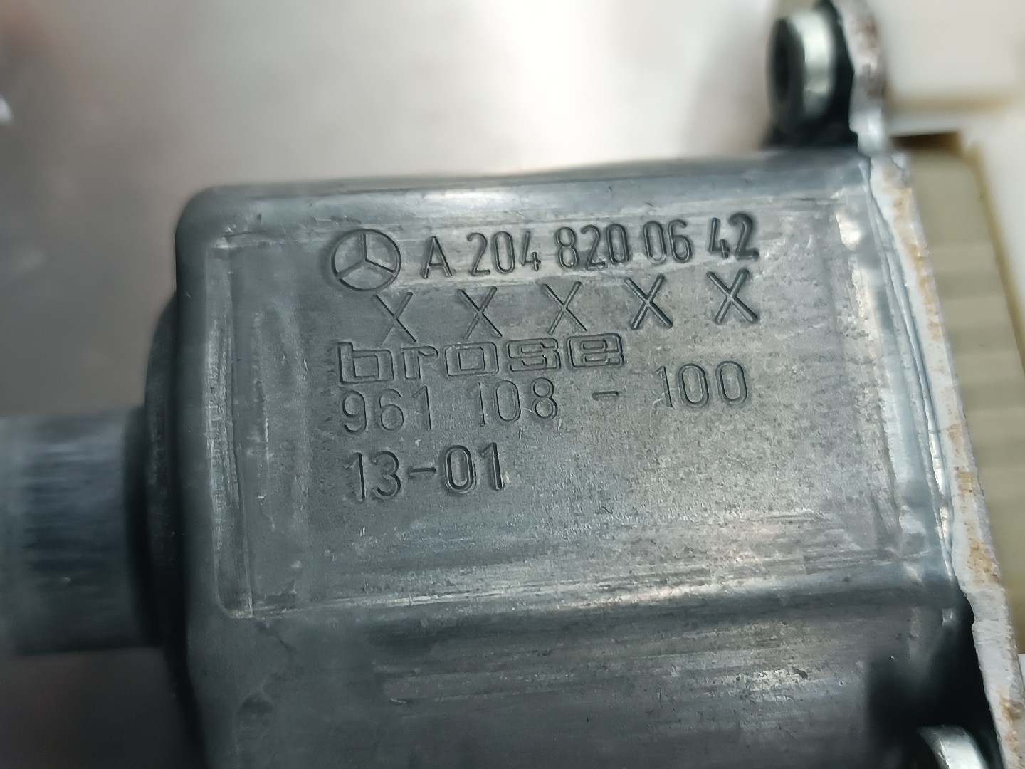 Motor e elevador de vidro trás direito MERCEDES-BENZ C-CLASS (W204) | 07 - 15 Imagem-4