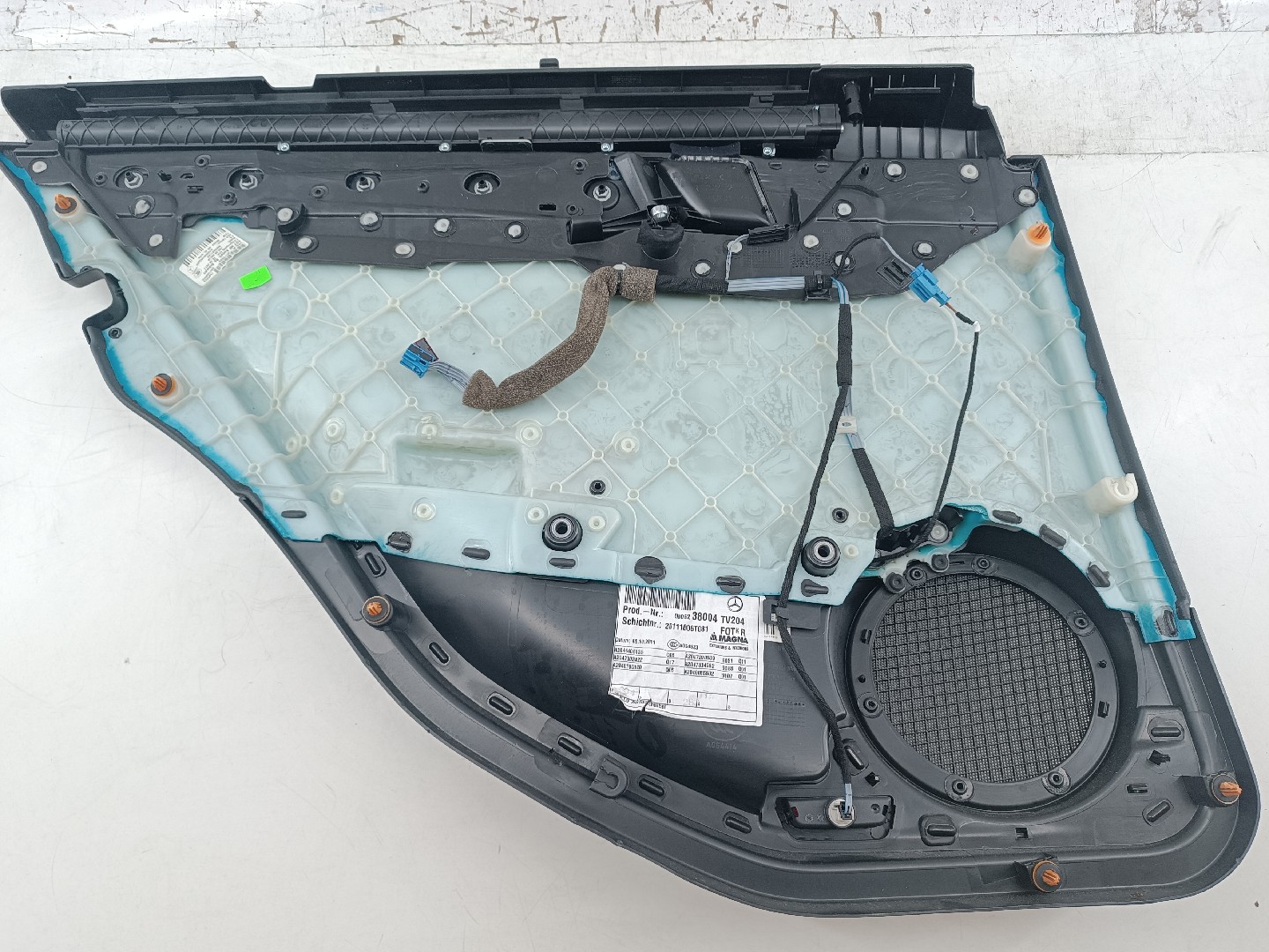 Quartela de porta trás direita MERCEDES-BENZ C-CLASS (W204) | 07 - 15