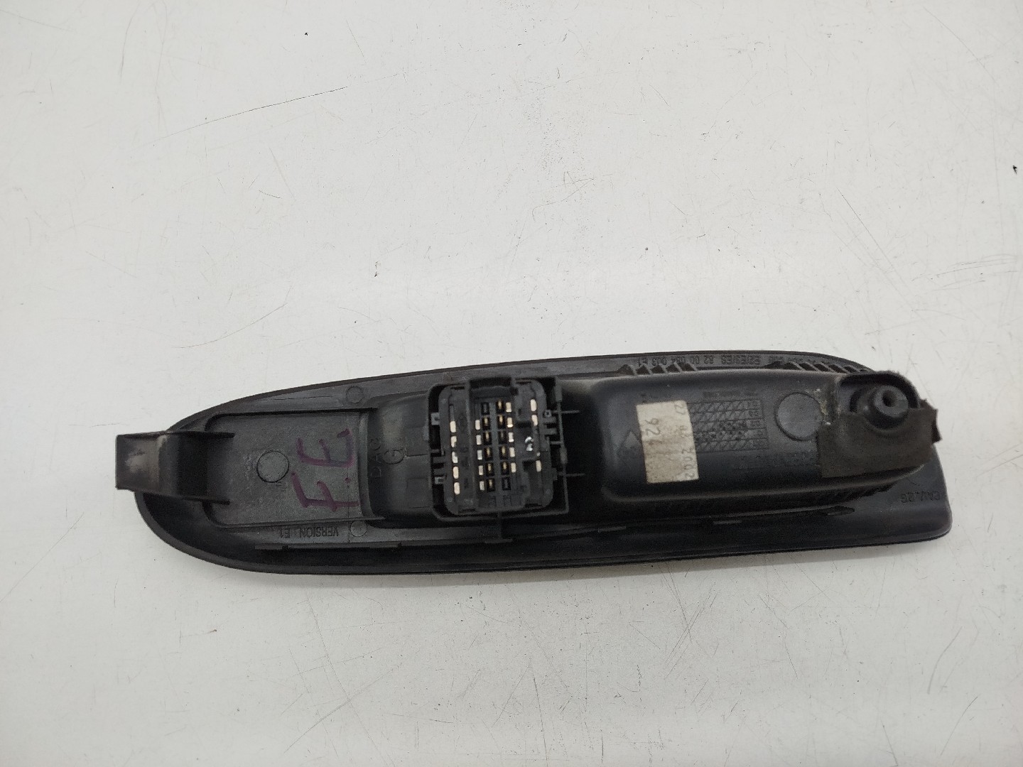 Comutador de vidro frente esquerdo RENAULT CLIO II Caixa (SB0/1/2_) | 98 -  Imagem-2