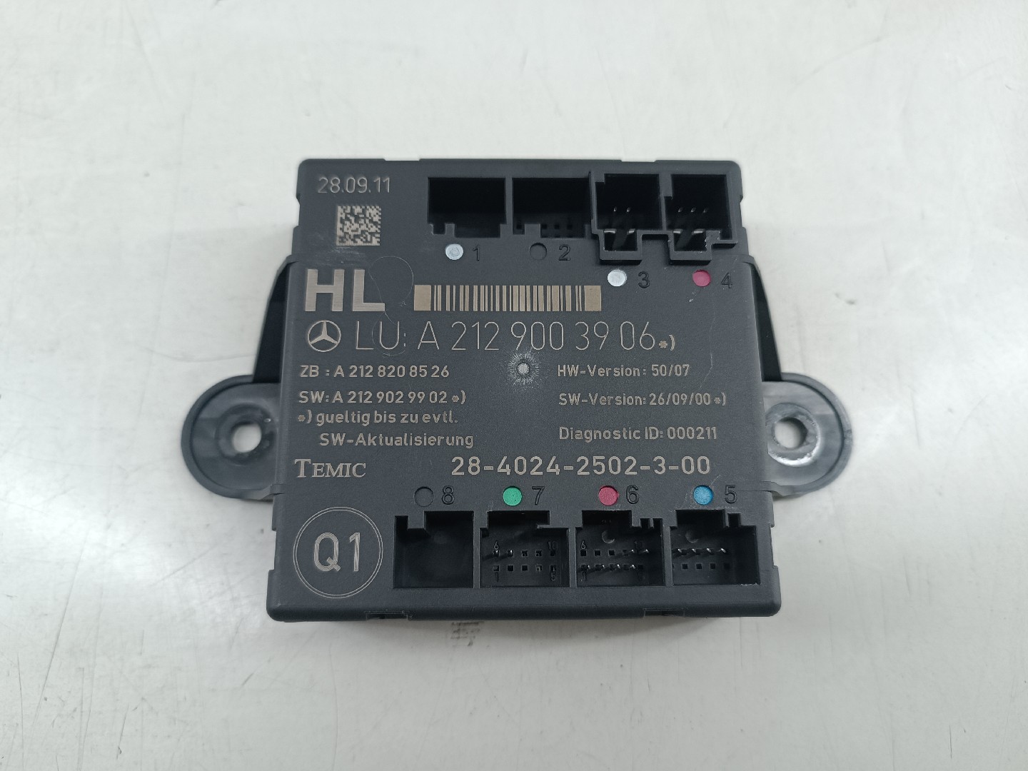 Módulo Porta Trás Esq MERCEDES-BENZ C-CLASS (W204) | 07 - 15