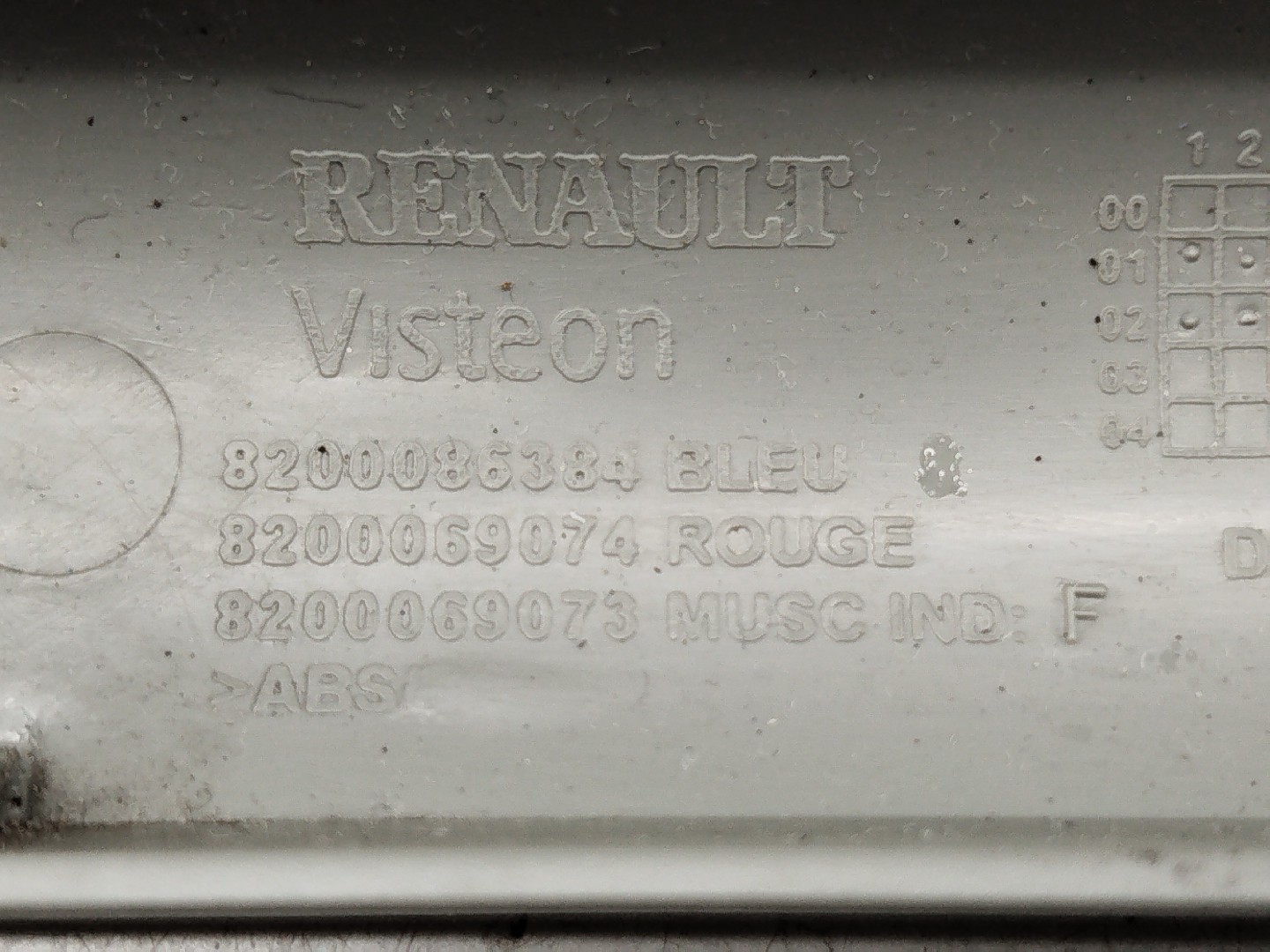 Friso do Tablier RENAULT CLIO II Caixa (SB0/1/2_) | 98 -  Imagem-4