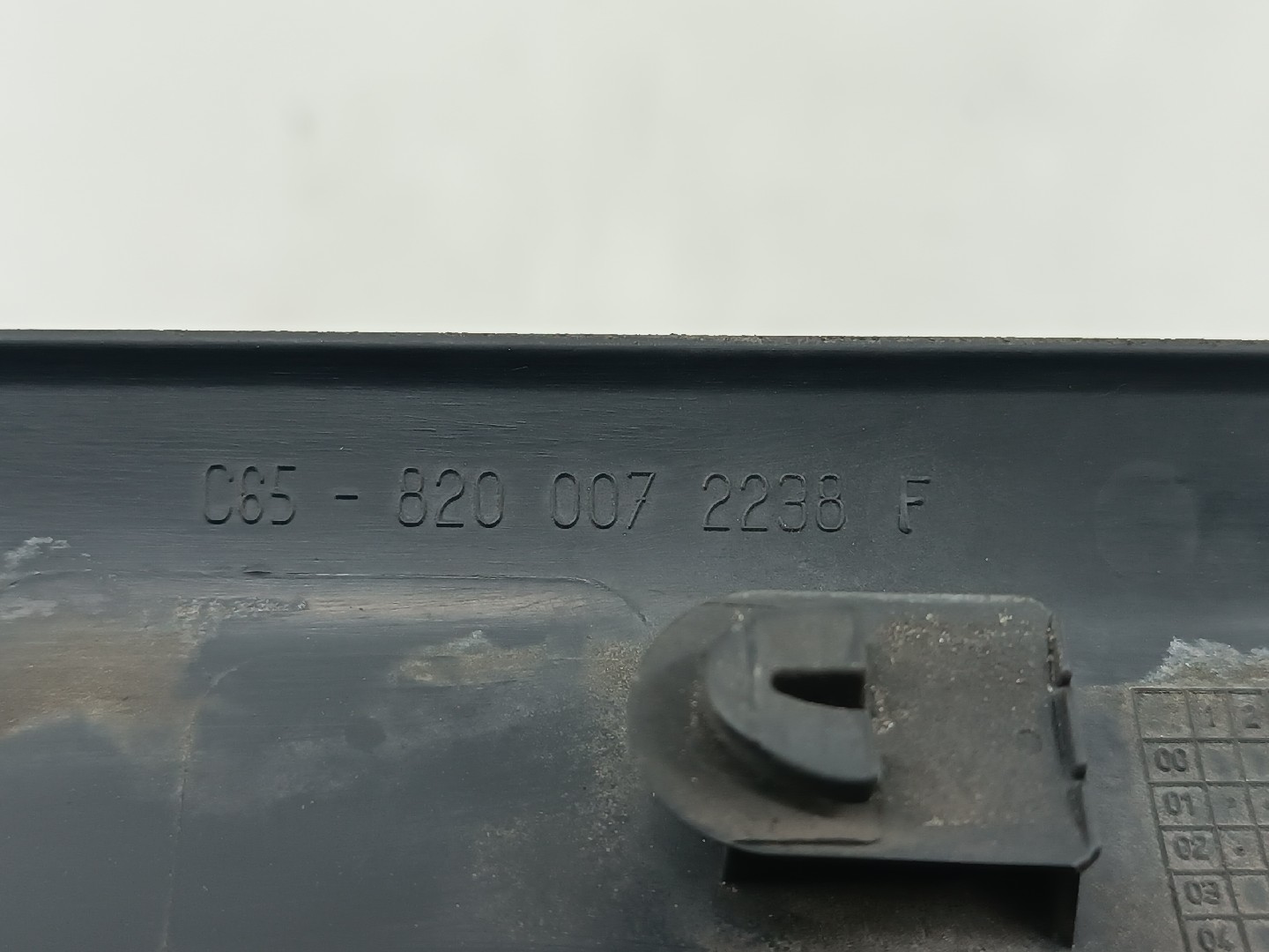 Friso da porta RENAULT CLIO II Caixa (SB0/1/2_) | 98 -  Imagem-4