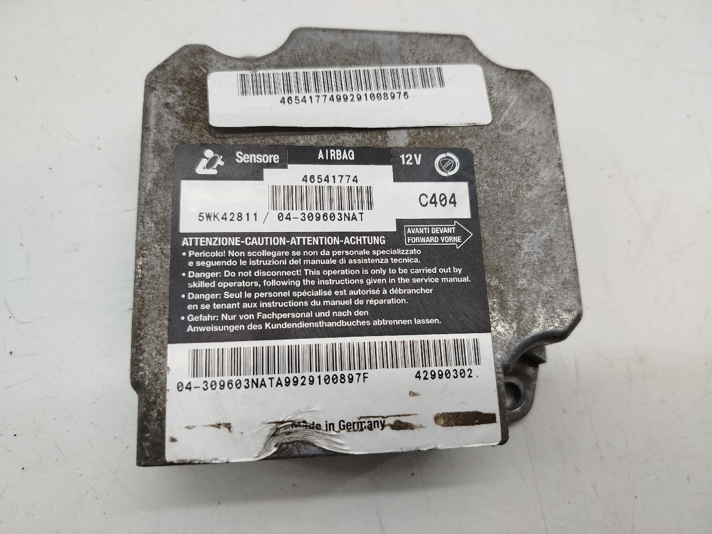 Airbag Module FIAT BRAVA (182_) | 95 - 03 Imagem-4
