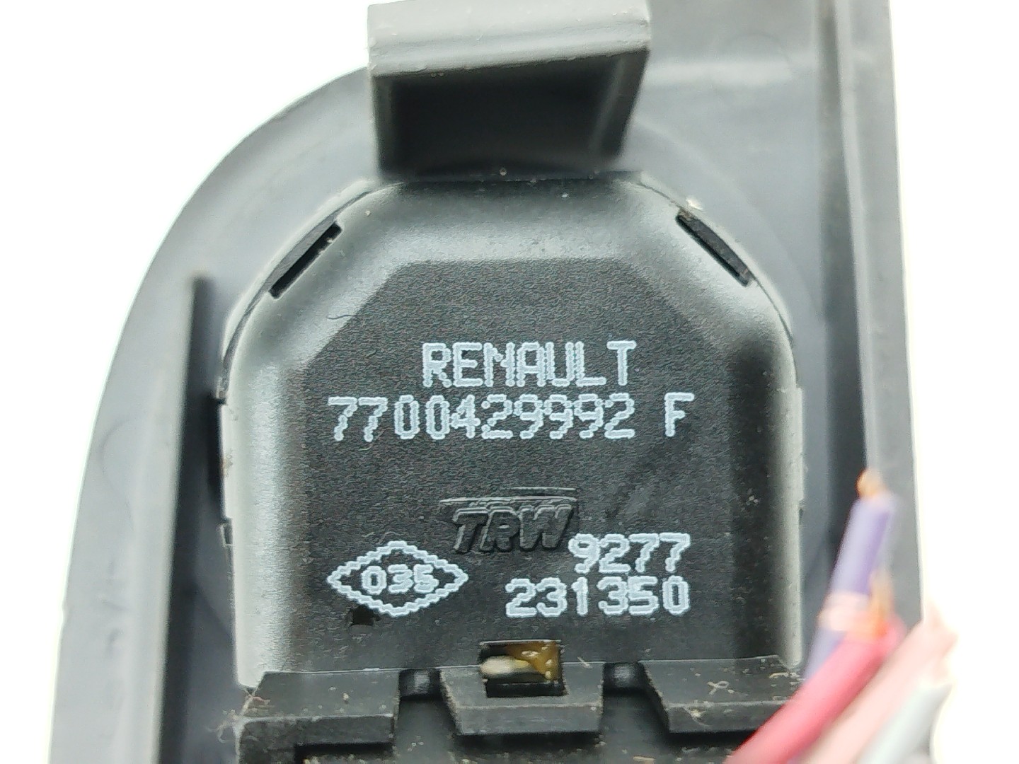 Comutador de vidro frente esquerdo RENAULT MEGANE I (BA0/1_) | 95 - 04 Imagem-4