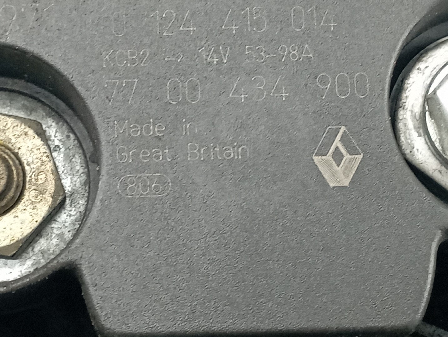 Alternador RENAULT MEGANE I (BA0/1_) | 95 - 04 Imagem-1