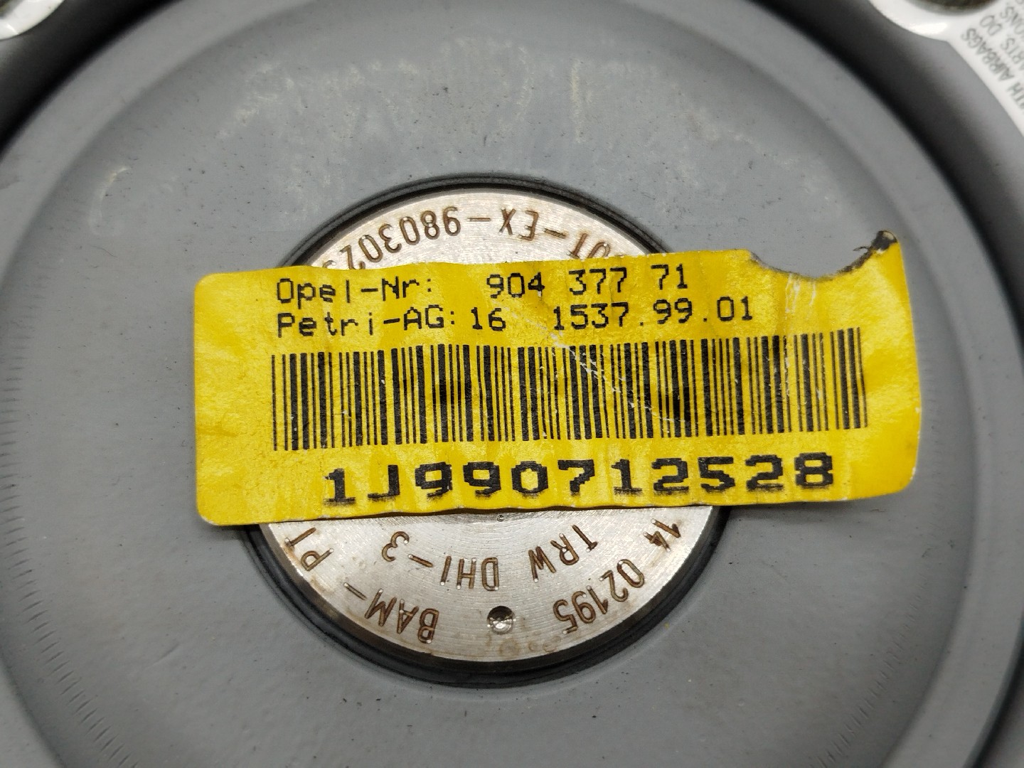 Driver Airbag OPEL CORSA B (S93) | 93 - 02 Imagem-3
