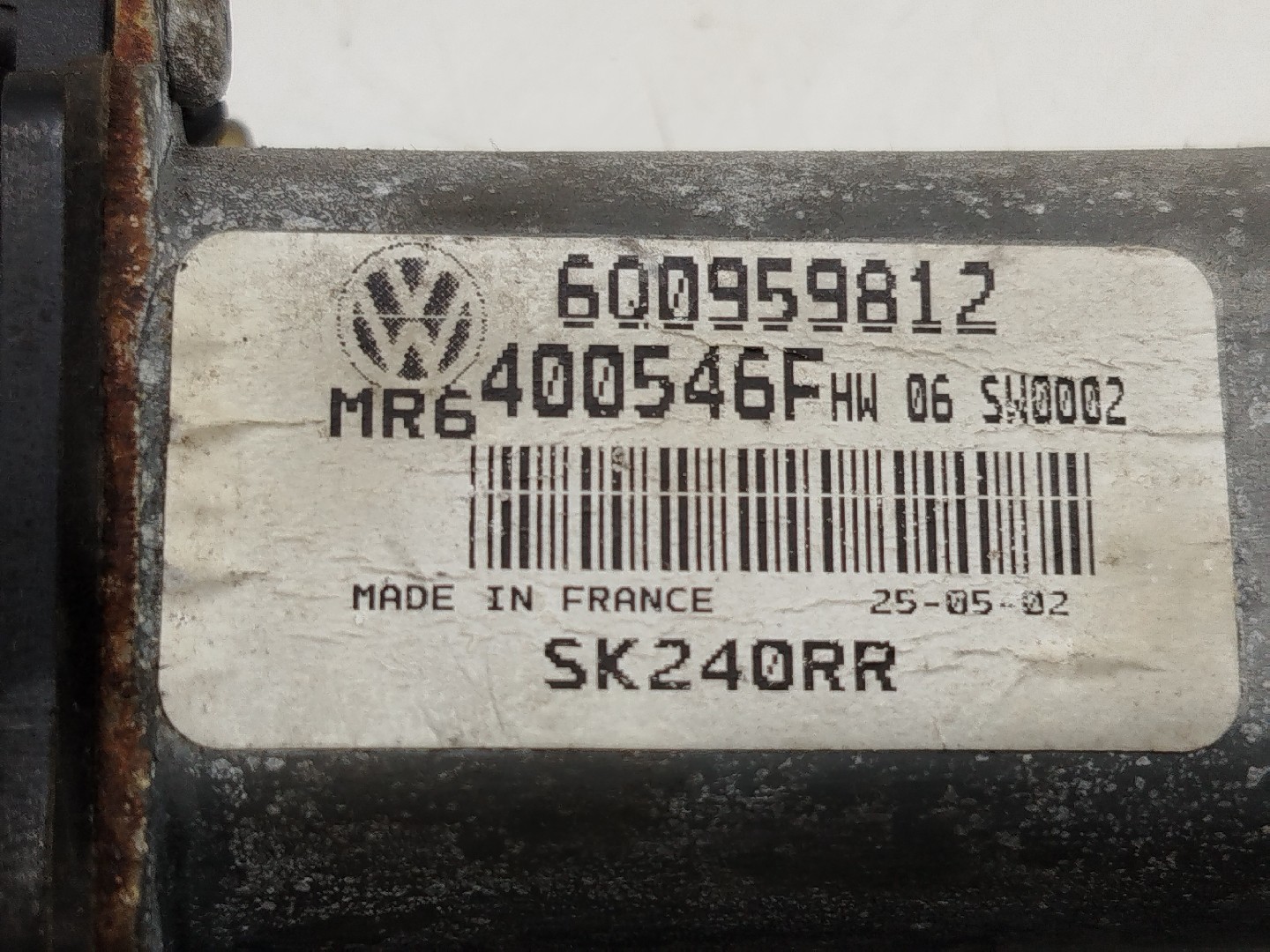Motor de vidro traseiro direito SKODA FABIA I Combi (6Y5) | 00 - 07 Imagem-3