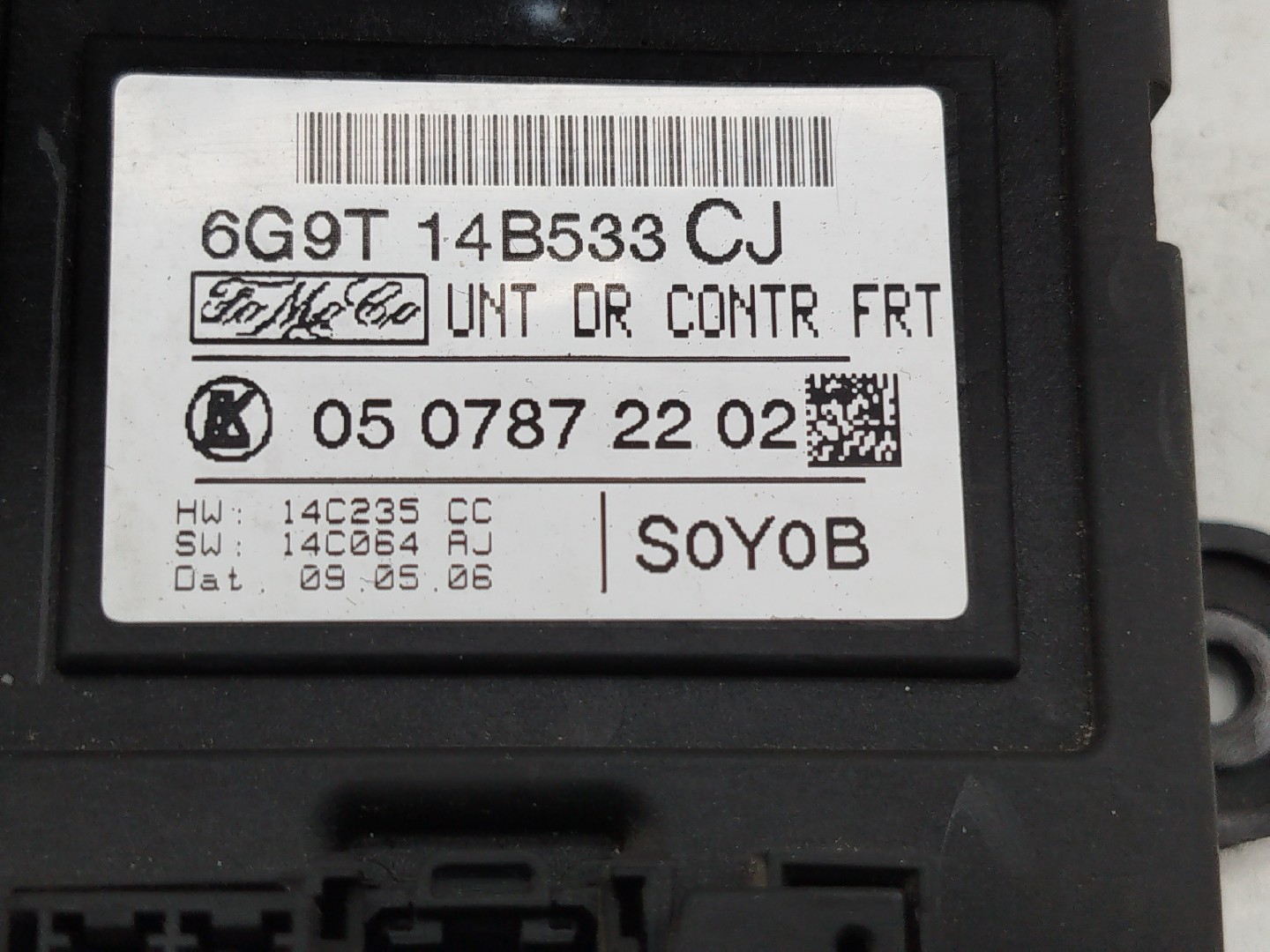 Módulo Porta Frente Esq FORD S-MAX (WA6) | 06 - 14 Imagem-1