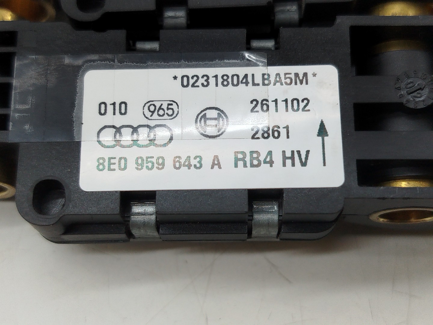 Sensores de airbag AUDI A4 Avant (8E5, B6) | 00 - 05 Imagem-1