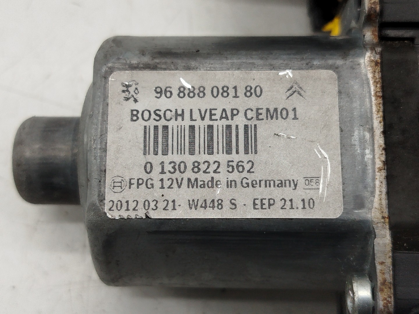 Motor de vidro frente direito PEUGEOT 508 SW I (8E_) | 10 - 18 Imagem-3