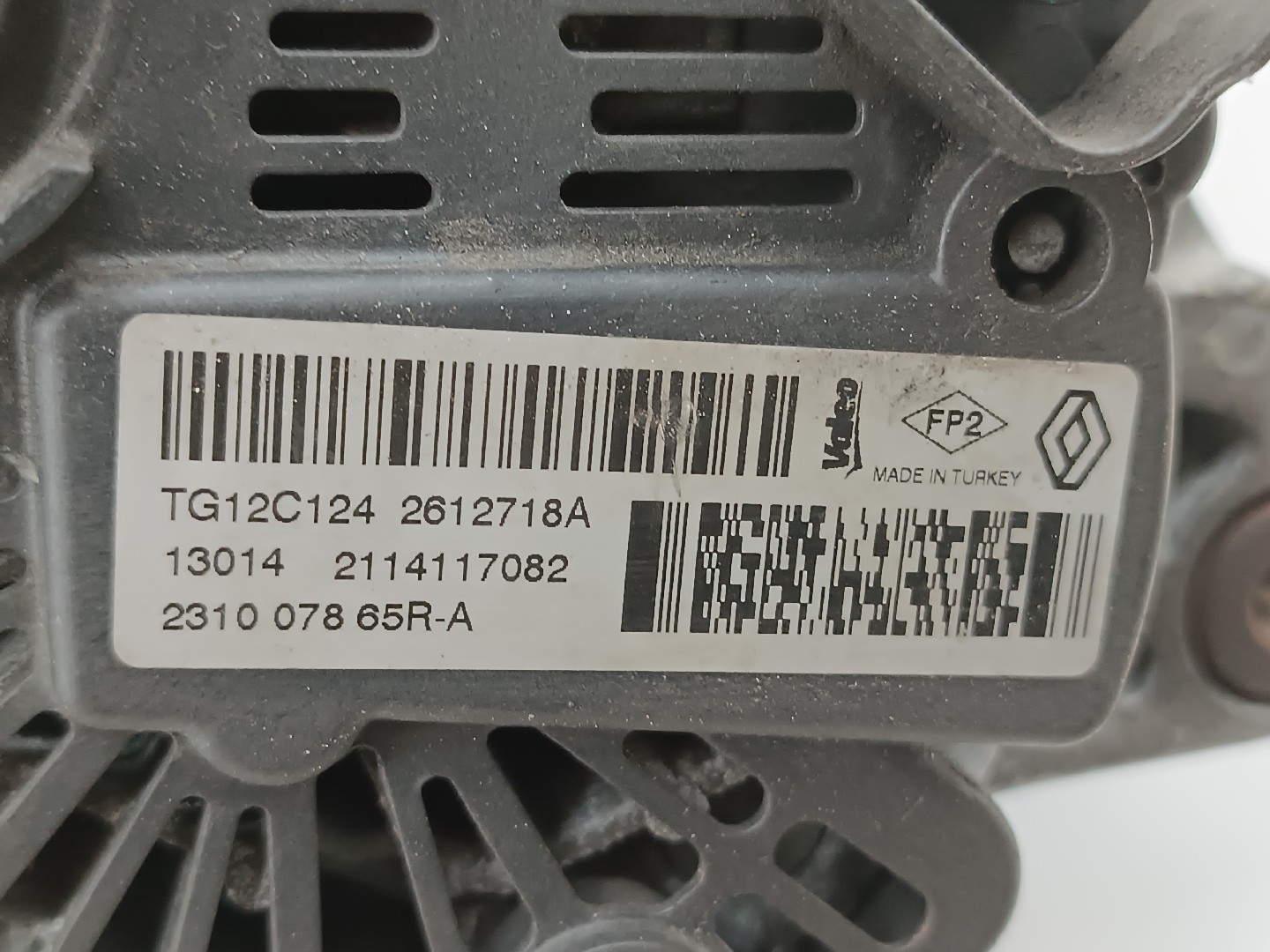 Alternador RENAULT CAPTUR I (J5_, H5_) | 13 -  Imagem-2