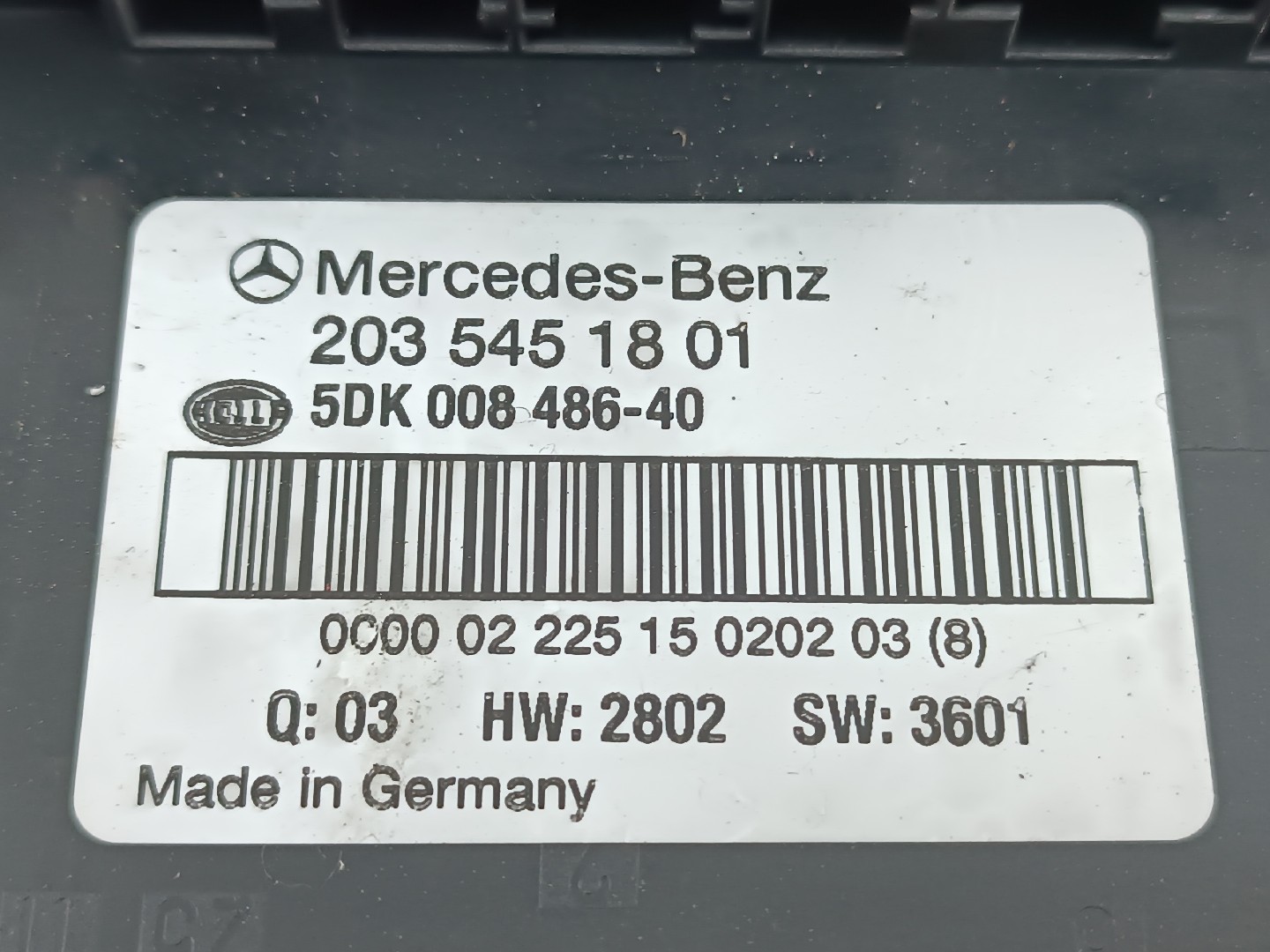 Módulo BSI MERCEDES-BENZ C-CLASS (W203) | 00 - 07 Imagem-1