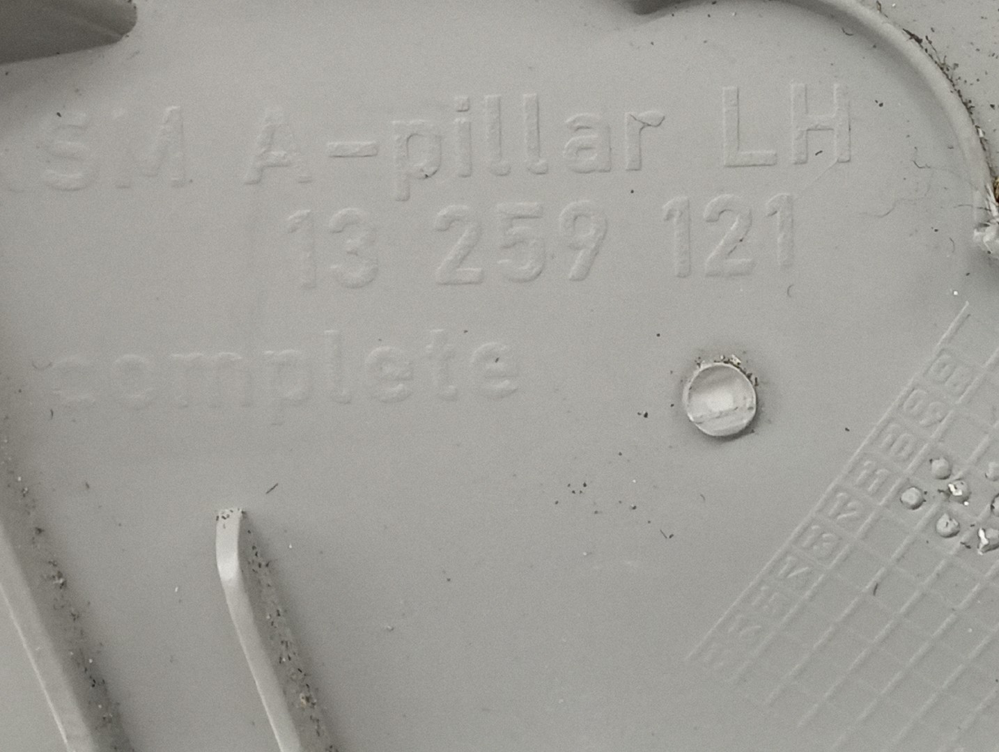Moldura de pilar A OPEL ASTRA J Sports Tourer (P10) | 10 - 15 Imagem-2