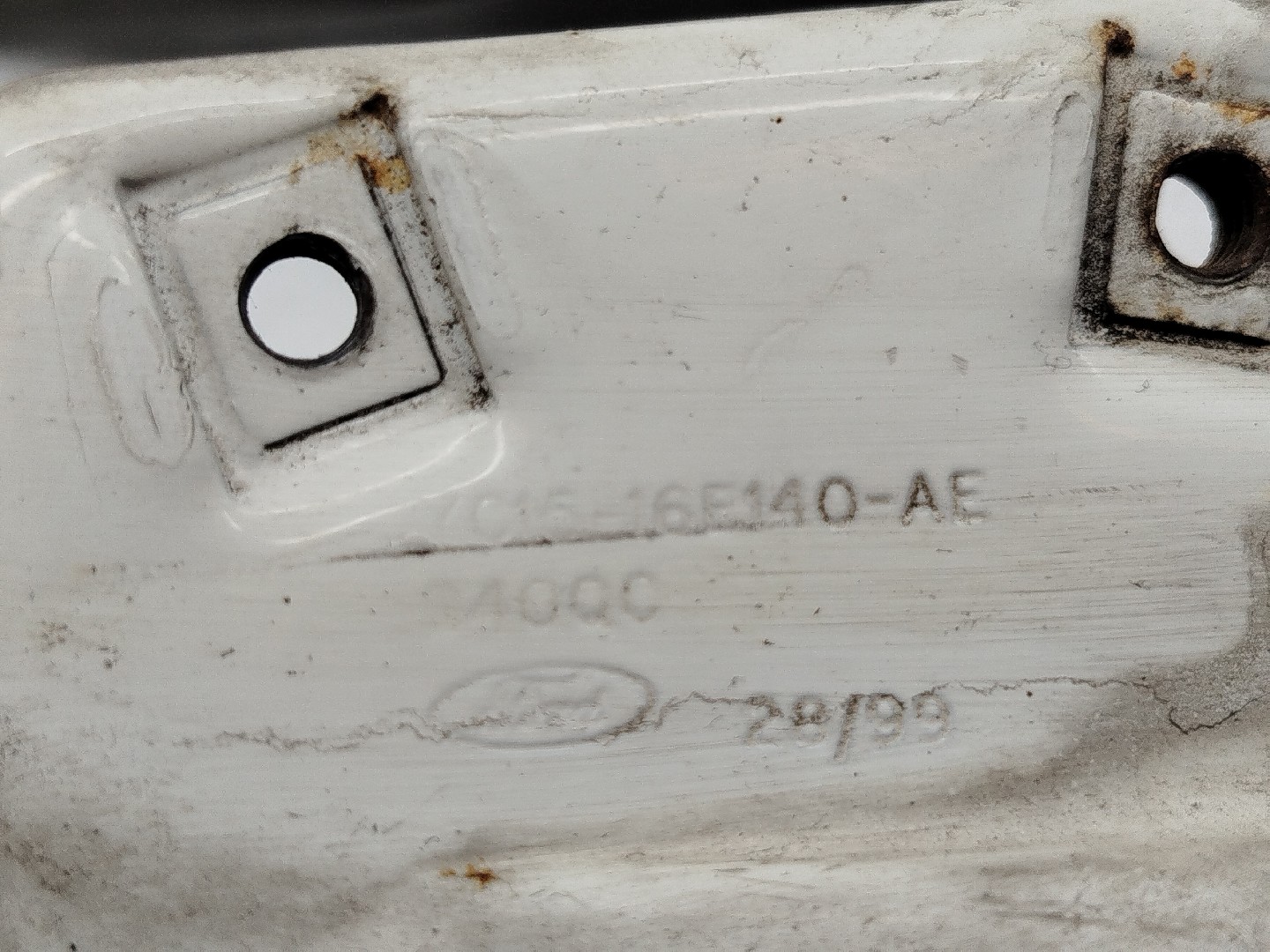 Suporte de montagem guarda lamas FORD TRANSIT Caixa (FA_ _) | 00 - 06 Imagem-3