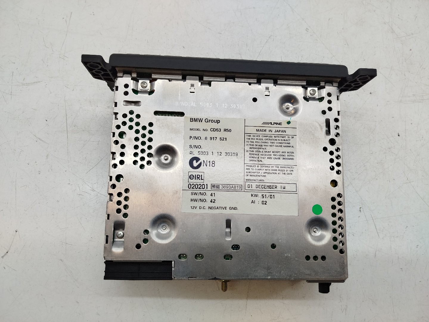 Auto-Rádio MINI MINI (R50, R53) | 01 - 06 Imagem-2