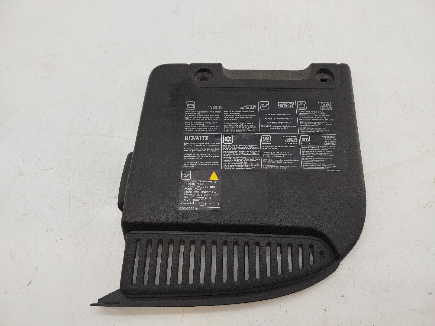 Tampa de bateria RENAULT MEGANE II (BM0/1_, CM0/1_) | 01 - 12