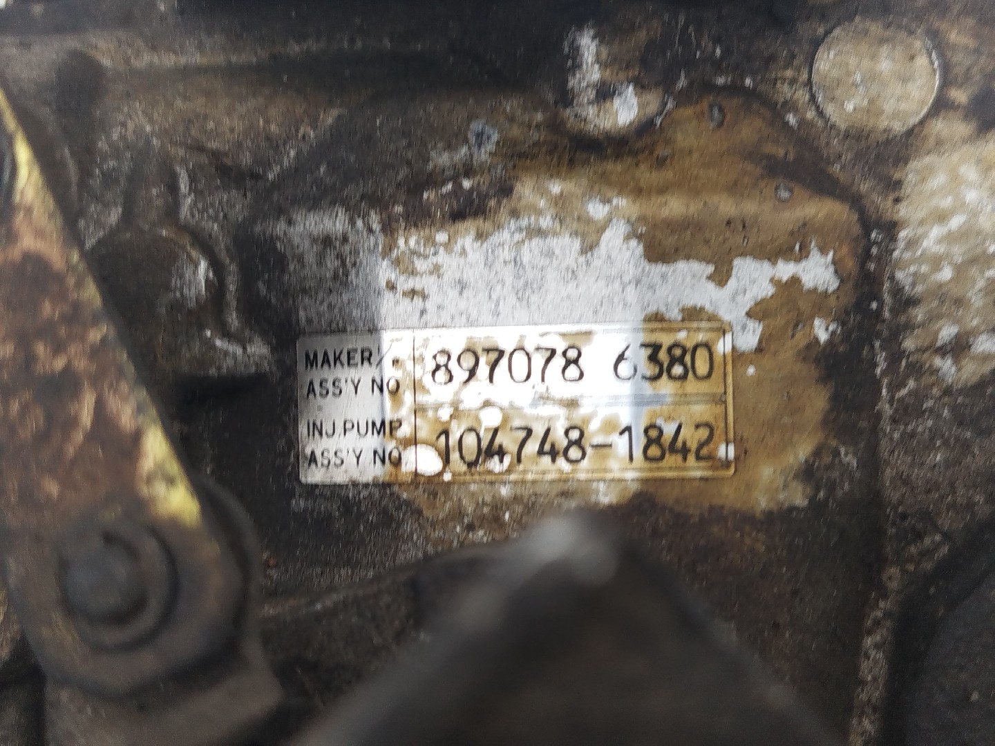 Bomba injetora OPEL CORSA B Caixa (S93) | 94 - 01 Imagem-1