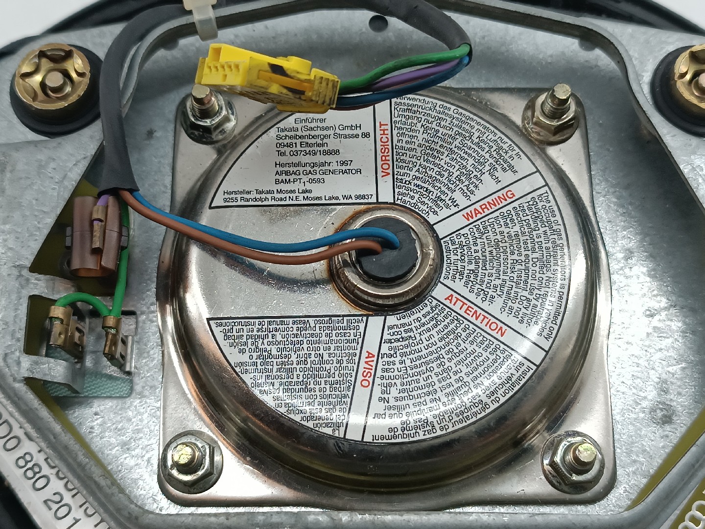 Air Bag Gauche AUDI A6 (4B2, C5) | 97 - 05 Imagem-2