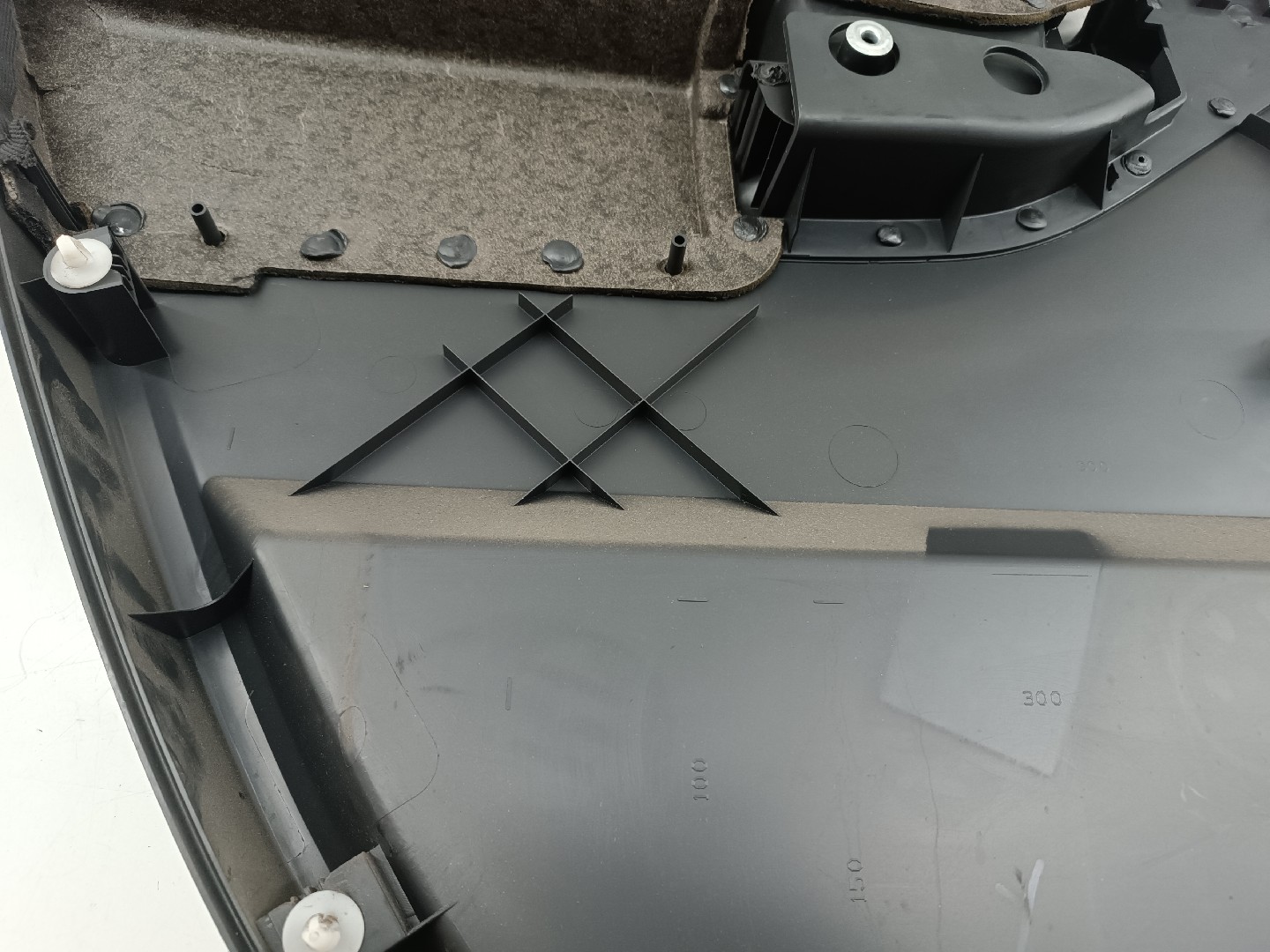 Quartela de porta trás direita OPEL MERIVA A Veículo multiuso (X03) | 03 - 10 Imagem-2