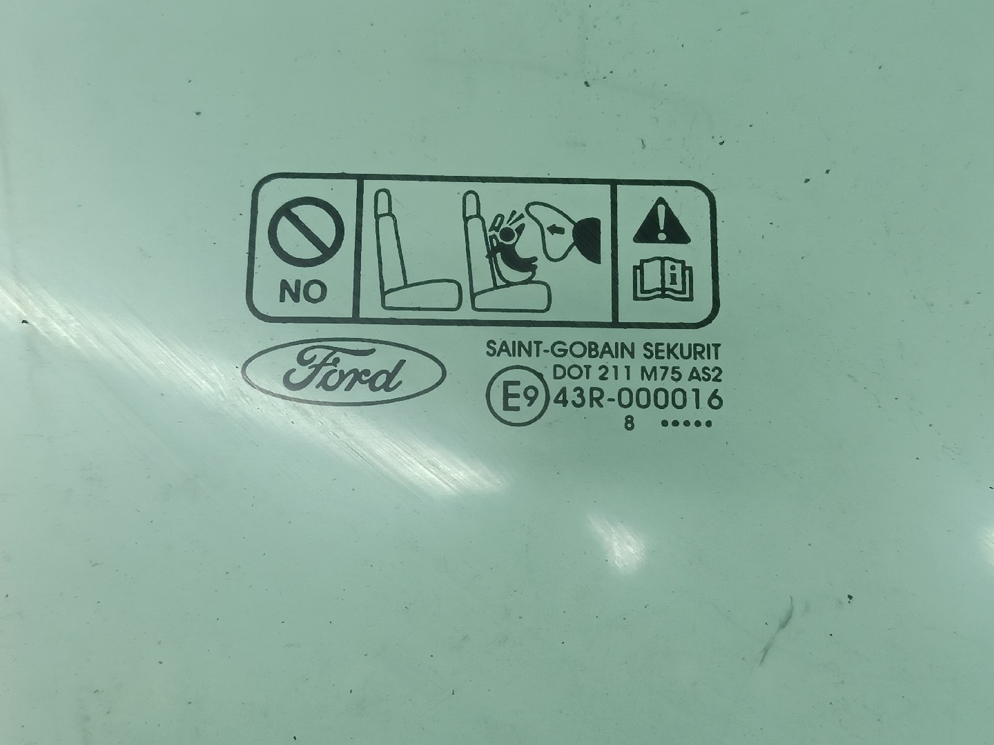 Vidro Porta Frente Direito FORD FOCUS II (DA_, HCP, DP) | 04 - 13 Imagem-1