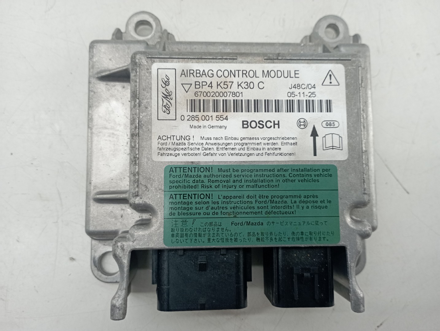 Centralina de Airbag MAZDA 3 (BK) | 03 - 09