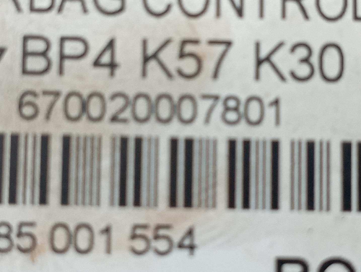 Centralina de Airbag MAZDA 3 (BK) | 03 - 09 Imagem-3