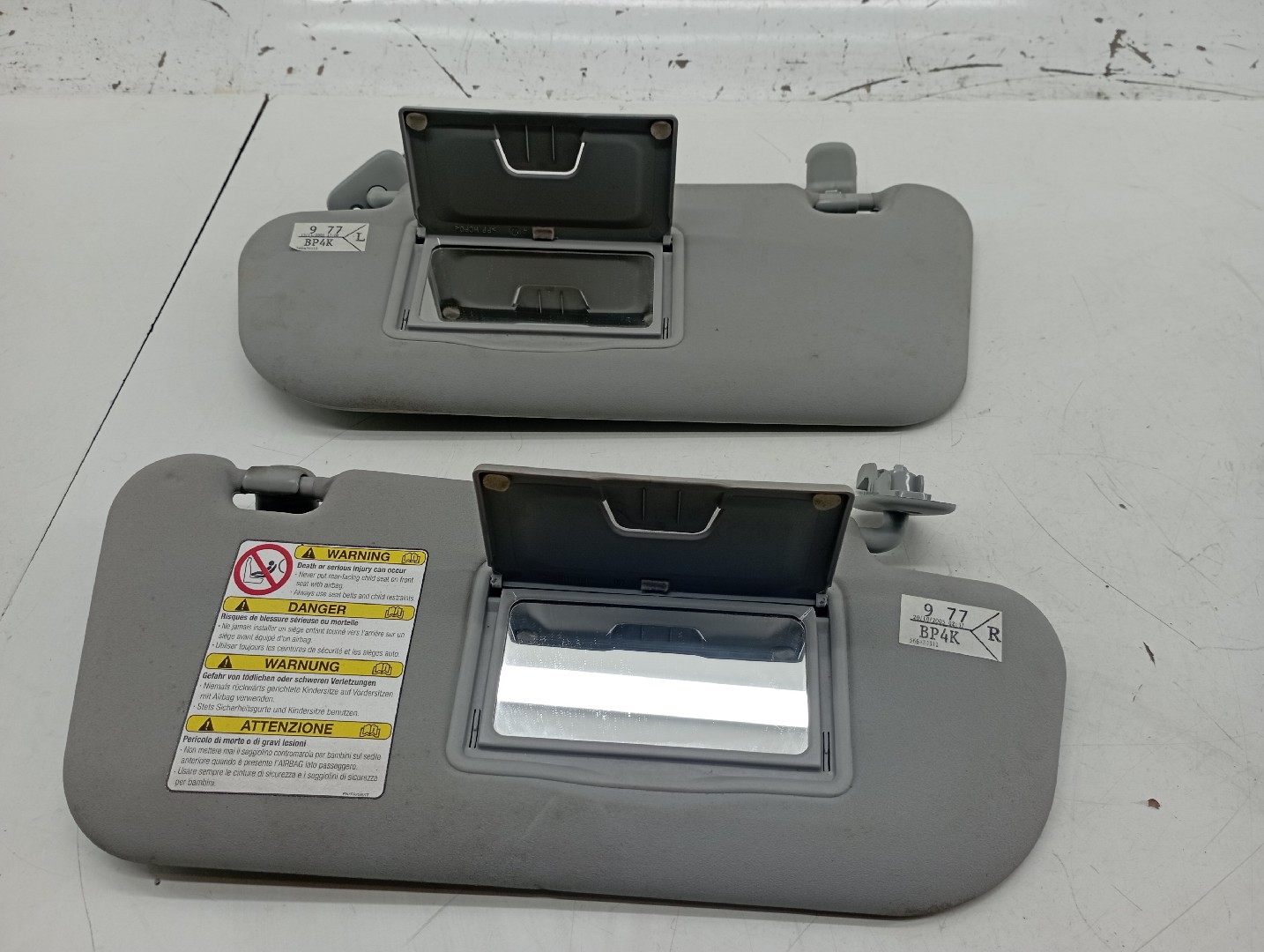 Conjunto 2 Palas de Sol MAZDA 3 (BK) | 03 - 09 Imagem-1