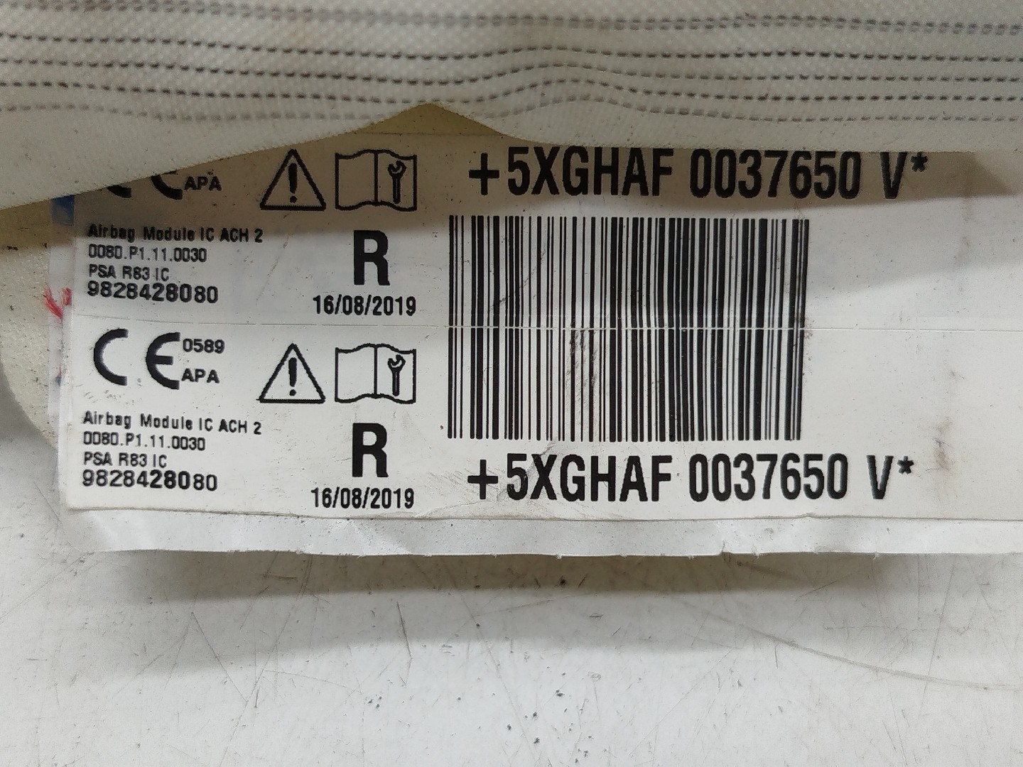 Airbag de cortina direito esquerdo PEUGEOT 508 II (FB_, FH_, F3_) | 18 -  Imagem-1