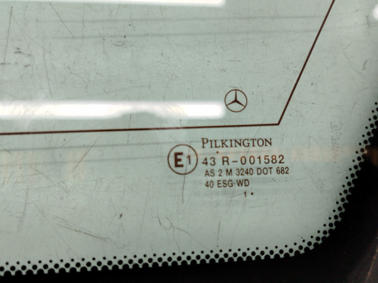 Vidro Traseiro Pequeno Direito MERCEDES-BENZ C-CLASS T-Model (S203) | 01 - 07 Imagem-1