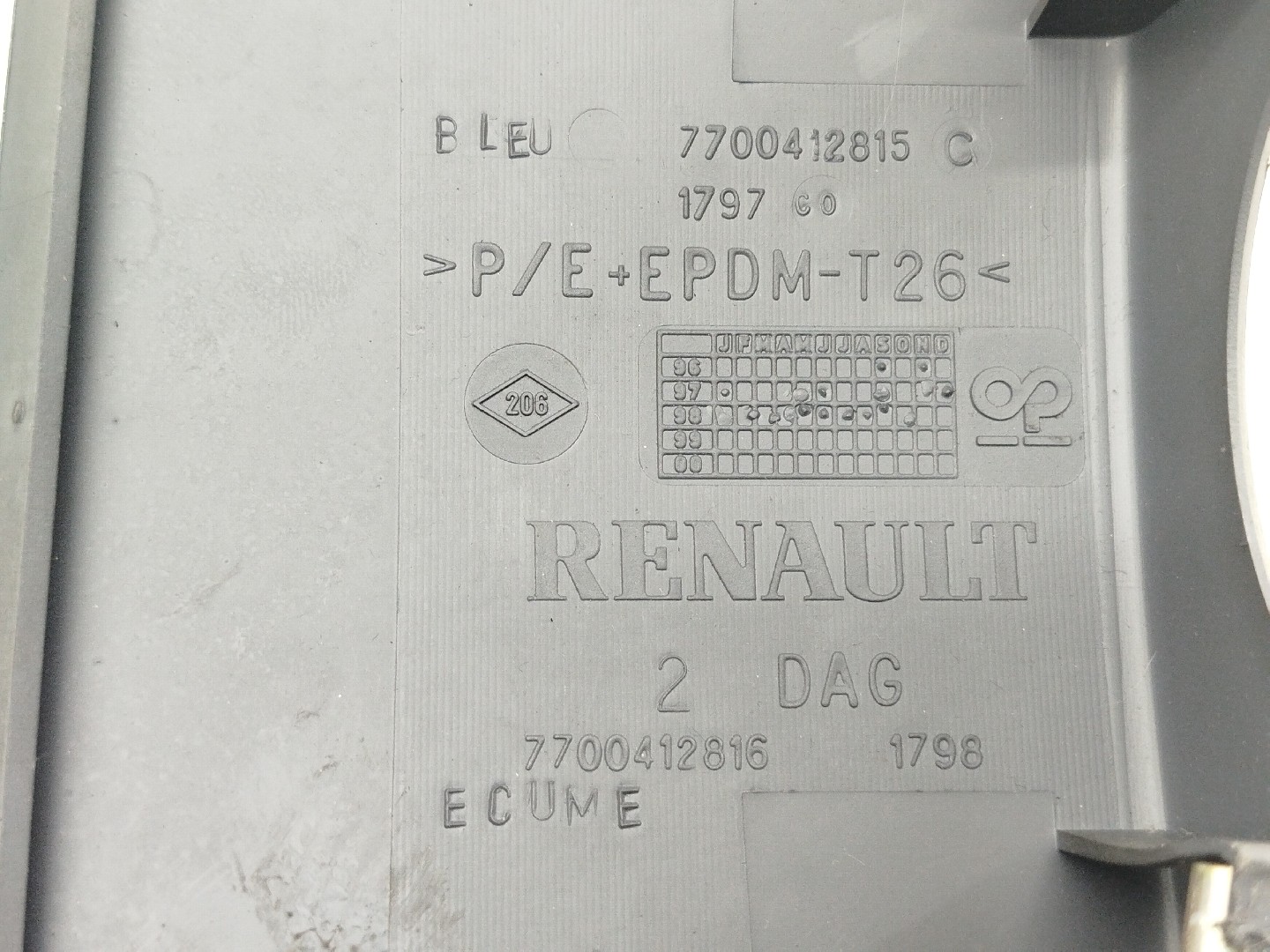 Capa de coluna de direção RENAULT CLIO II (BB_, CB_) | 98 -  Imagem-2